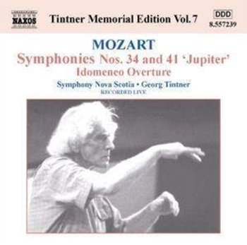 Mozart: Symphonies Nos. 34 And 41 (Tintner Memorial Edition 7) - Tintner Georg