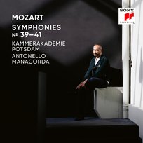Mozart Symphonies Nos. 39, 40, 41 Manacorda Antonello, Kammerakademie Potsdam