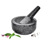 Moździerz Kamienny Granitowy Do Przypraw 17X8 Cm Grafit Granit DUKA DUKA