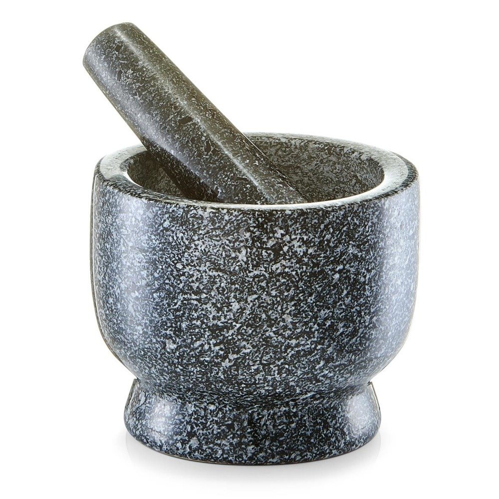 Moździerz kuchenny z tłuczkiem ZELLER, granit, 12x10 cm