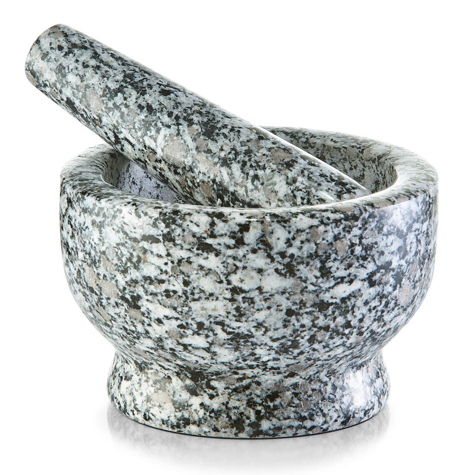 Moździerz kuchenny z tłuczkiem ZELLER, granit, 13x8 cm