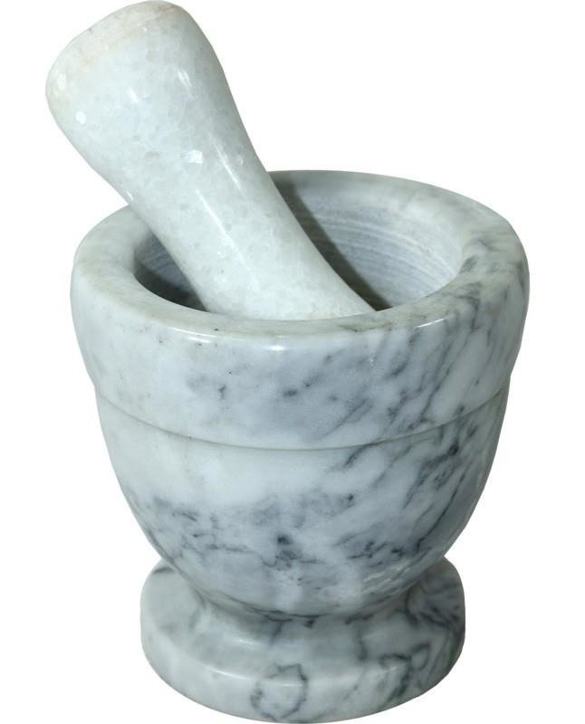 Moździeż kamienny, 10,5x10x10 cm