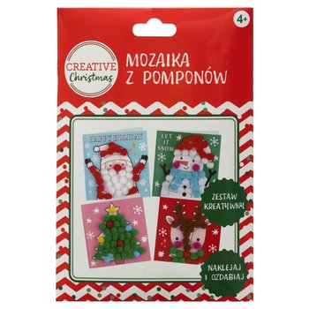 Moziaka Pompon, Creative Christmas, Świąteczna, Mikołaj - Empik