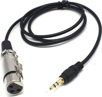 Mozos Kabel mikrofonowy XLR - Mini Jack 3.5 mm MCABLE-XLR - Mozos
