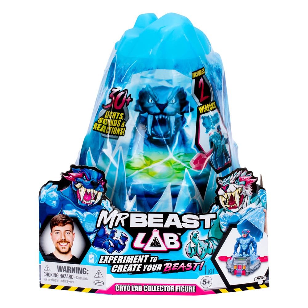 BEAST アルバム　2セット mr. beast lab playset cryo lab s2 figurka akcji moose toys - MR