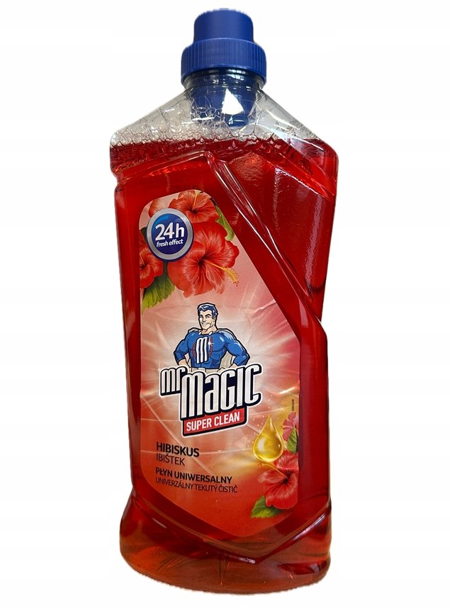 Mr Magic Płyn Uniwersalny do mycia powierzchni Podłóg Hibiskus 1,5L ...