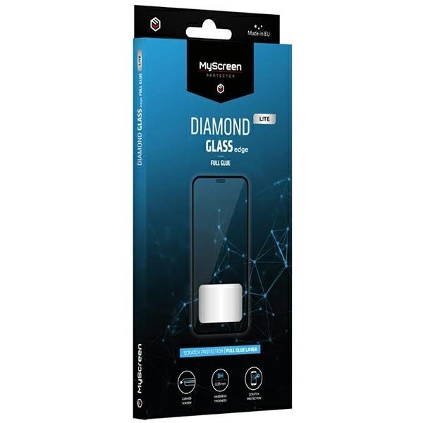 Фото - Чохол і плівка для смартгодинників Diamond MS  Glass Edge Lite FG Huawei Enjoy 60X czarny/black Full Glue 