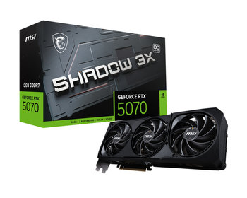 MSI GeForce RTX 5070 SHADOW 3X OC 12GB GDDR7 DLSS 4 - Inny producent