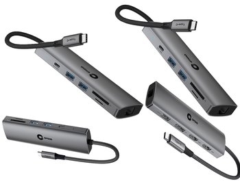 MSI HUB Dual Monitor USB-C 2xHDMI 4K DisplayPort LAN Ethernet do Laptopa - Inny producent