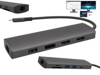 MSI Stacja Dokująca na 2 Monitory USB-C PD 4K HDMI Rozszerzenie Ekranu