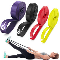 Msport, Zestaw Gum Oporowych Do Ćwiczeń Fitness, 4 Szt.