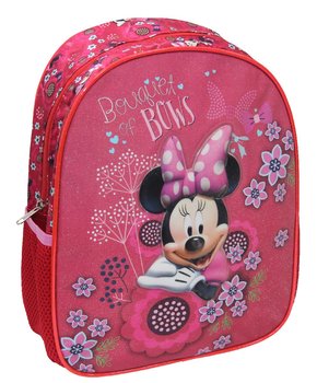 MST Toys, Myszka Minnie, plecak dziecięcy Minnie, 3D, różowy - MST Toys