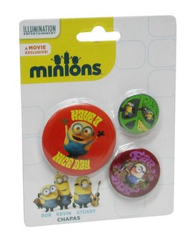 MST Toys, zestaw przypinek, Minionki