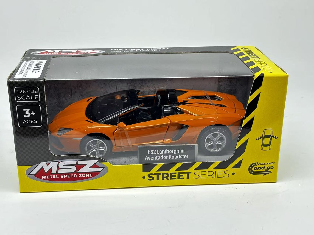 MSZ 1:32 Lamborghini Aventador Roadster Orange - MSZ | Sklep EMPIK.COM