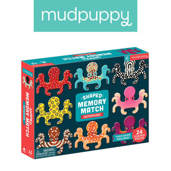 Mudpuppy,  Gra Memory Ośmiornice 24 elementy 3+ - Mudpuppy