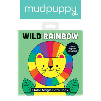Mudpuppy,  Magiczna książeczka do kąpieli Tęczowa dżungla - Mudpuppy
