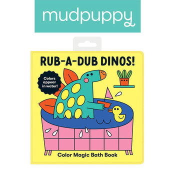 Mudpuppy, Magiczna książeczka do kąpieli Wesołe dinozaury - Mudpuppy