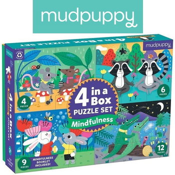 Mudpuppy, puzzle, progresywne „Uważność”, 4/6/9/12 el. - Mudpuppy