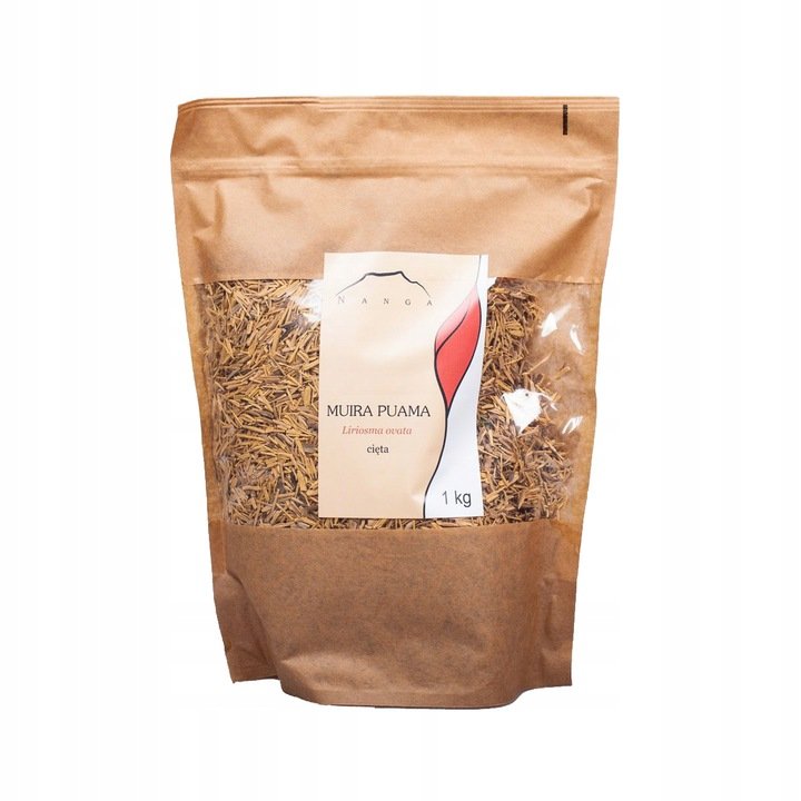 Muira puama kora cięta 1kg Nanga Nanga Sklep