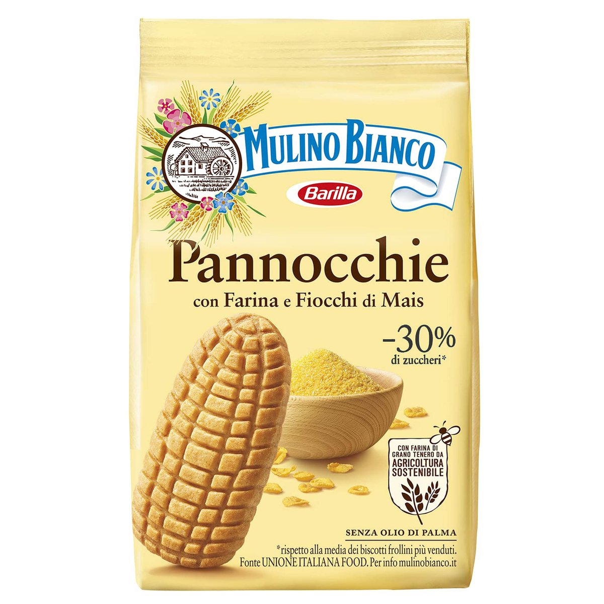 MULINO BIANCO Pannocchie - Kruche ciastka kukurydziane 350g 3 paczki ...