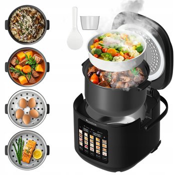 MULTICOOKER PAROWAR KOMBIWAR GARNEK ELEKTRYCZNY FRYTOWNICA 5L 20 PROGRAMÓW - TurboTronic