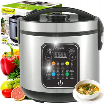 MULTICOOKER PAROWAR SZYBKOWAR ELEKTRYCZNY GARNEK 30 PROGRAMÓW 5L 900W TIMER - inna (Inny)