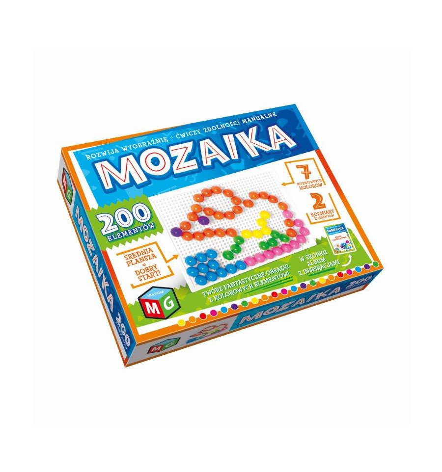 Фото - Пазли й мозаїки Multigra, Mozaika Mysz, 200 elementów