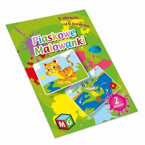 MULTIGRA, piaskowe Obrazki Tygrys i Krokodyl