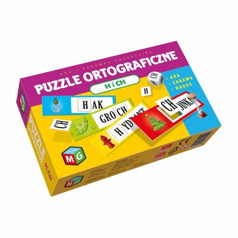 Multigra, puzzle, ortograficzne H i CH, 30 el.