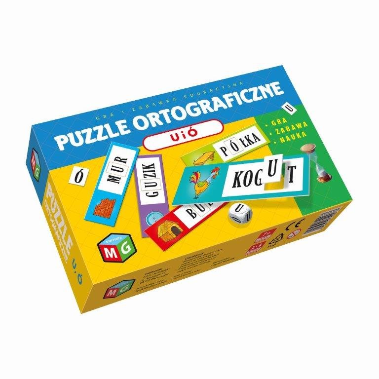 Multigra, puzzle, ortograficzne U i Ó, 30 el.