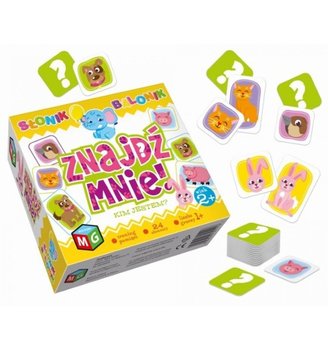 Multigra, puzzle, Słonik Balonik, Znajdź mnie KIM JESTEM? - MULTIGRA