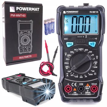 Multimetr Cyfrowy Elektryczny Miernik Prądu Lcd - Powermat