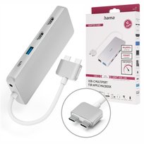 Multiport Hub USB-C Hama Apple MacBook Air & Pro 12 portów czytnik kart SD