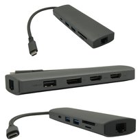 Multiport Microsoft USB-C z Ładowaniem PD Czytnik MicroSD HUB do Laptopów