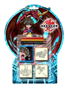 Multiprint, Bakugan, pieczątki, 3 szt. - Multiprint