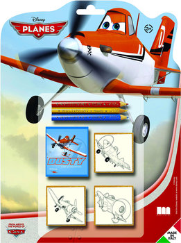 Multiprint, Planes, zestaw pieczątek Shaped - Multiprint