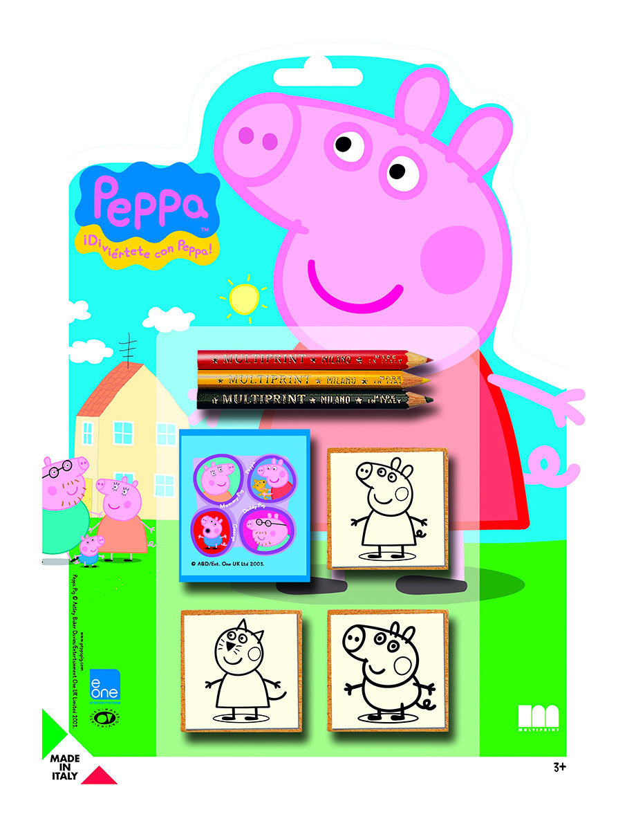Multiprint, Świnka Peppa, pieczątki