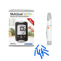 Multisure GCTU 4w1 glukoza, cholesterol, trójglicerydy, kwas moczowy