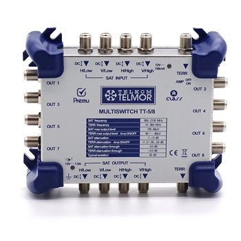 Multiswitch Telkom-Telmor 5/8 PREMU - kaskadowy - Telkom Telmor
