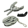 Multitool Mini Brelok Kombinerki Nóż Scyzoryk 5W1 - SATIS