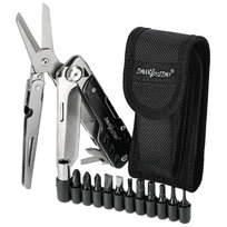 Multitool survivalowy narzędzie wielofunkcyjne 6w1 duży nóż + nożyczki Activ Space