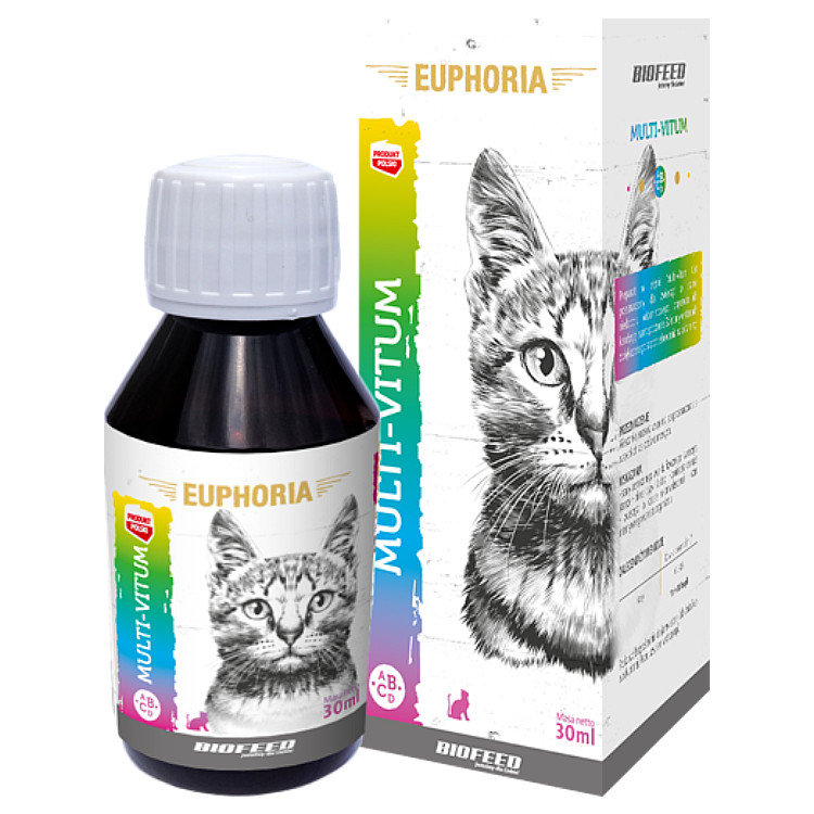 Фото - Ліки й вітаміни Biofeed Multiwitamina dla kota Multi-Vitum  30ml 