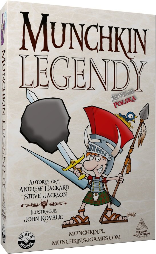 Munchkin Legendy, towarzyska gra karciana