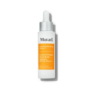 Murad, Correct & Protect Serum Broad Spectrum SPF45, Rozjaśniające serum do twarzy, 30ml - Murad