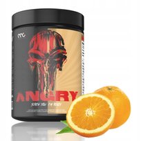 MUSCLE CLINIC ANGRY PREWORKOUT 300g POBUDZENIE POMPA ENERGIA