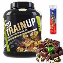 MUSCLE CLINIC ISO TRAIN UP 1800g Izolat 92g białka 0g cukru DUBAI CHOCOLATE