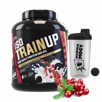 MUSCLE CLINIC ISO TRAIN UP 2250G SHAKER Izolat Białka 92% 1g CUKRU