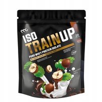 Muscle Clinic Iso Train Up 600 g Proszek Izolat Białka orzech laskowy