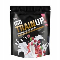MUSCLE CLINIC ISO TRAIN UP 600g Izolat białka 92g ŻURAWINA