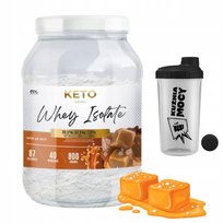 MUSCLE CLINIC KETO WHEY ISOLATE 800G bialko keto wpi